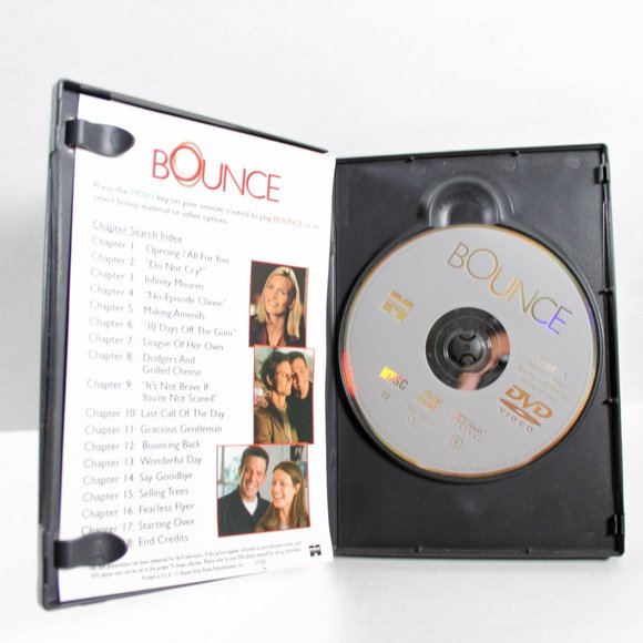 Vintage 2001 Y2K Bounce DVD 2 Disc Set Gwyneth Paltrow Ben Affleck - Picture 3 of 4